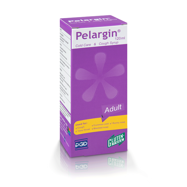 بدرمان سینوزیت با شربت پلارژین