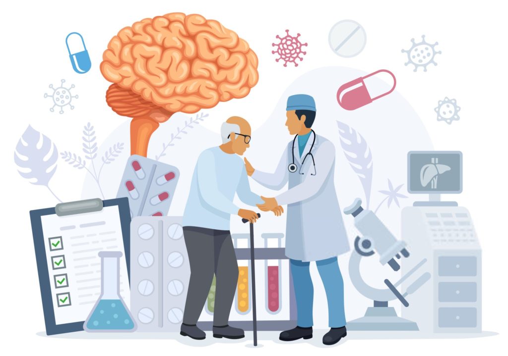 مراقبت از بیمار در مرحله آخر دمانس مغزی و آلزایمر